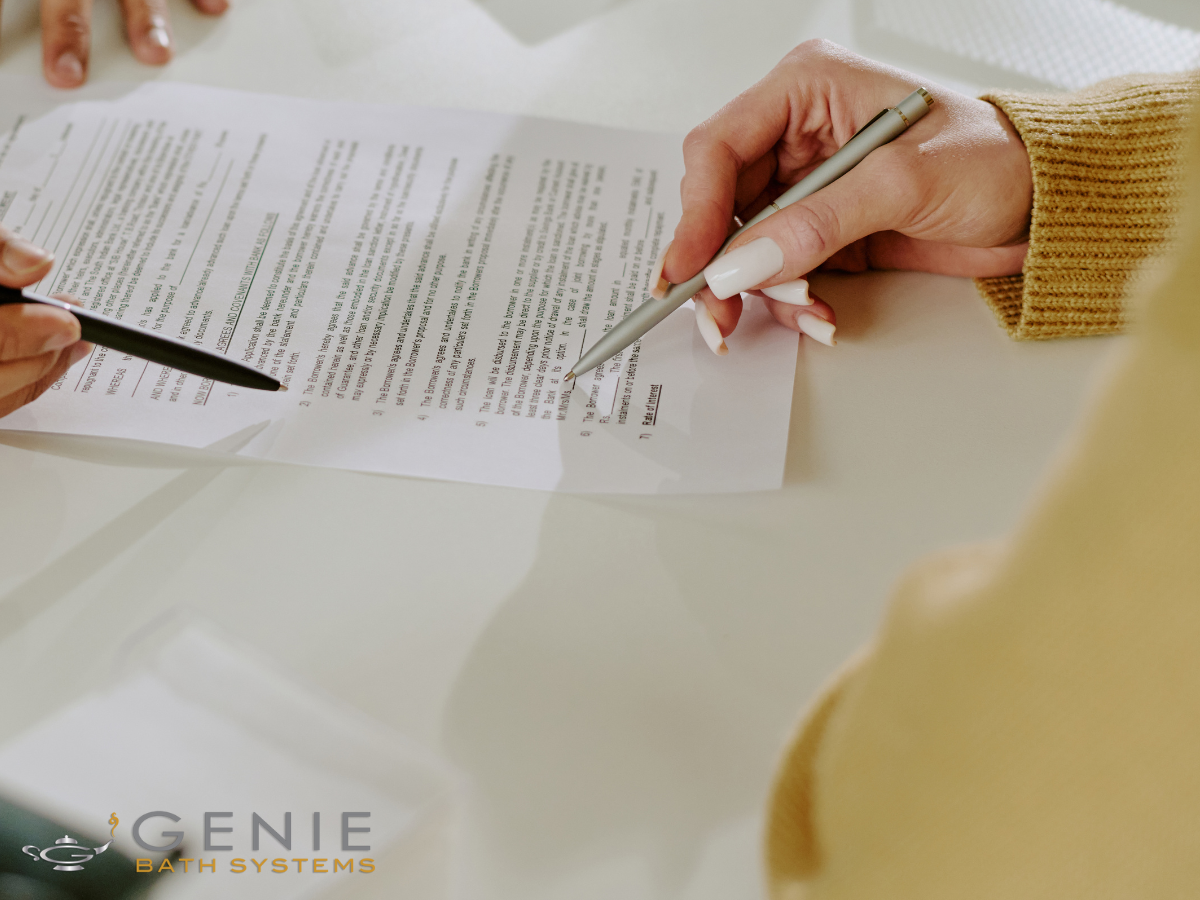 We Will Explain Our Bathroom Remodeling Process and Our Warranty Policies